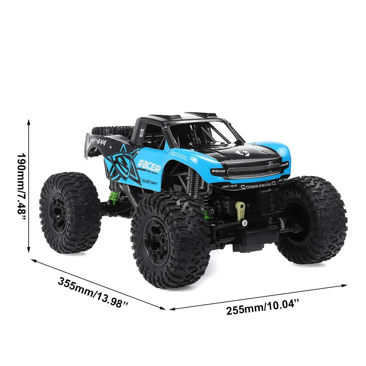 

1:10 RC Car & RC Boat Truck 2.4G Radio Control 4WD Off-road Electric Vehicle Monster Remote Control Car Gift Toys Children Boys
