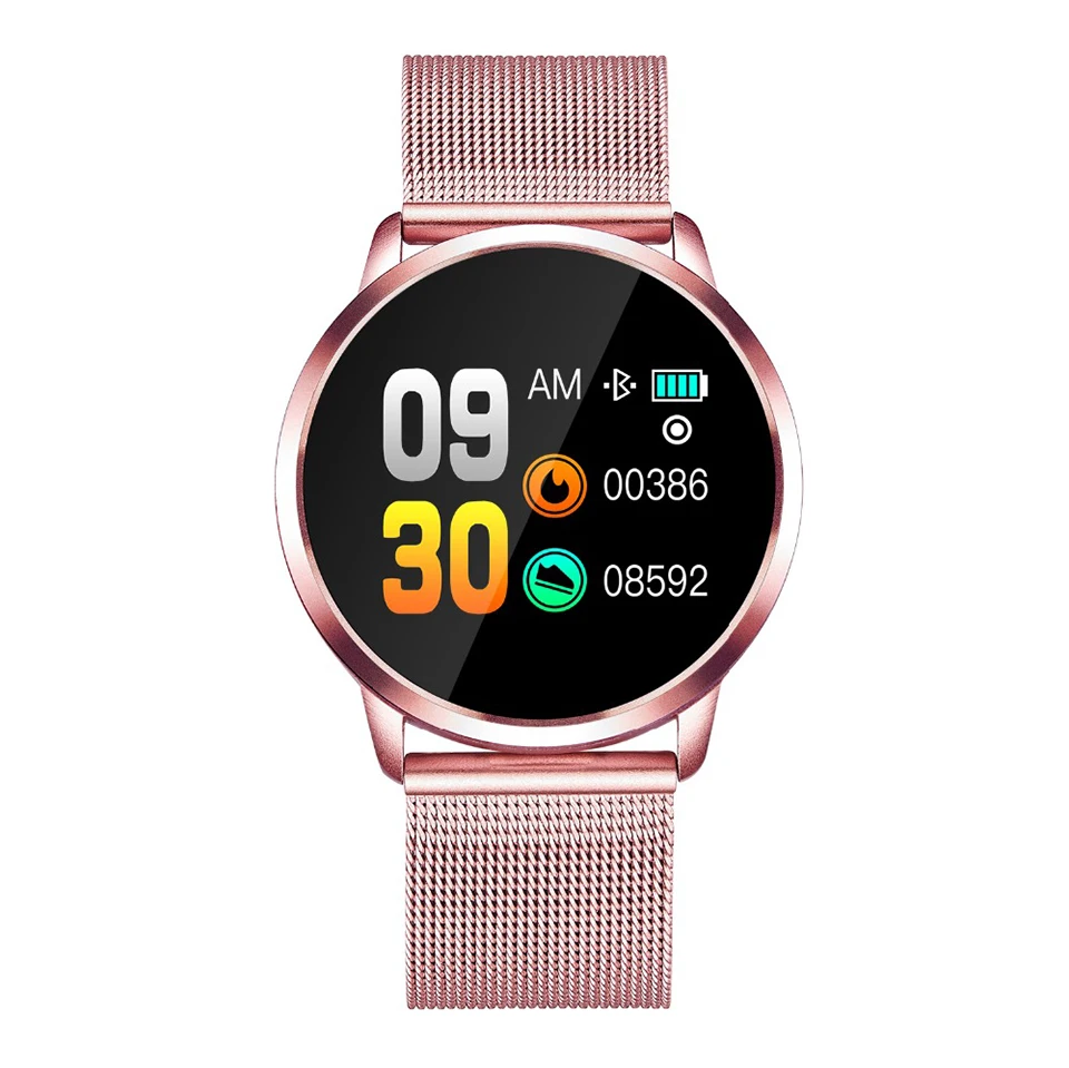 Смарт-часы Timewolf Q8 OLED цветной экран фитнес-трекер монитор сердечного ритма Bluetooth IP68 Водонепроницаемые умные часы Q8