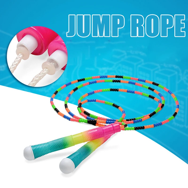 

Hot Jump Rope Adjustable Colourful Premium Workout Fitness Cardio Skipping Rope For Women Men