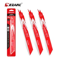 ezarc 123pcs carbide reciprocating saw blade r678hm r978hm endurance for thick metalcast iron alloy steel 150mm 225mm 8tpi
