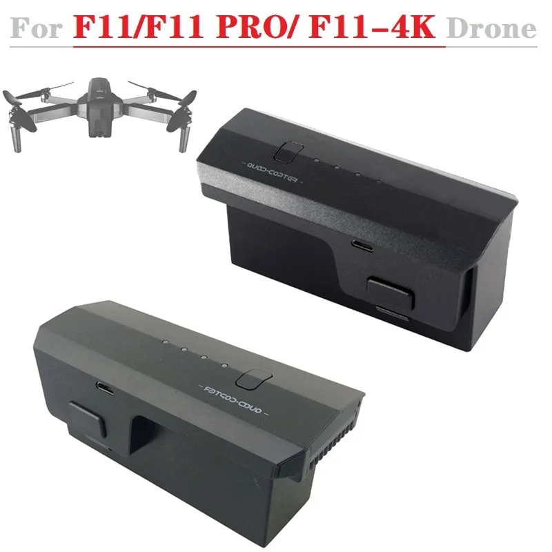 

11.1V 2500mAh Li-Po Battery F11/F11 PRO/ F11-4K 5G Wifi FPV GPS RC Quadcopter drone Spare Parts 2Pcs/Set