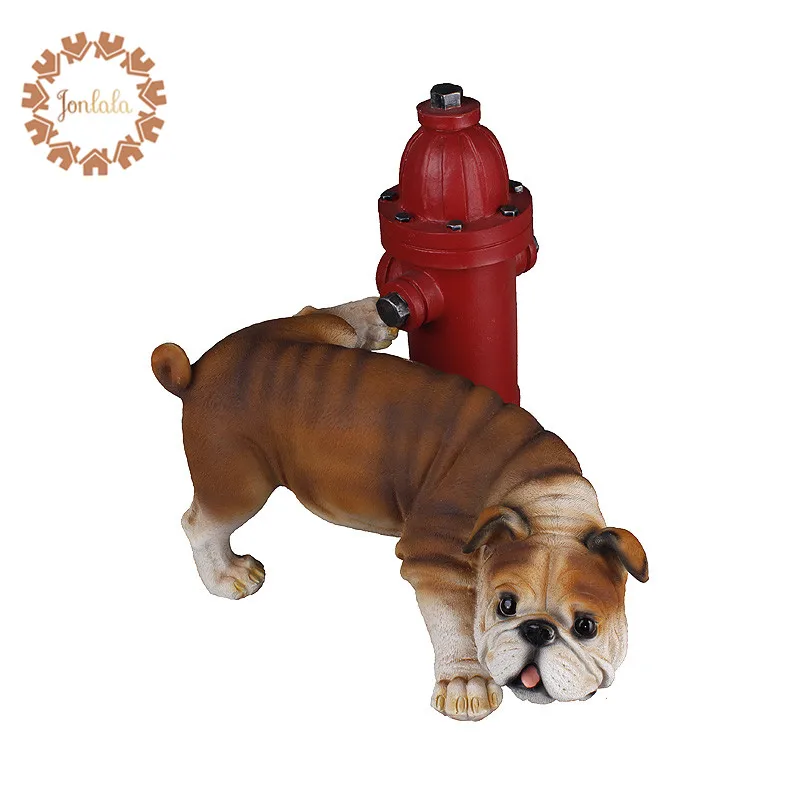 Новая творческая личность Очаровательная собака Английский бульдог забавная