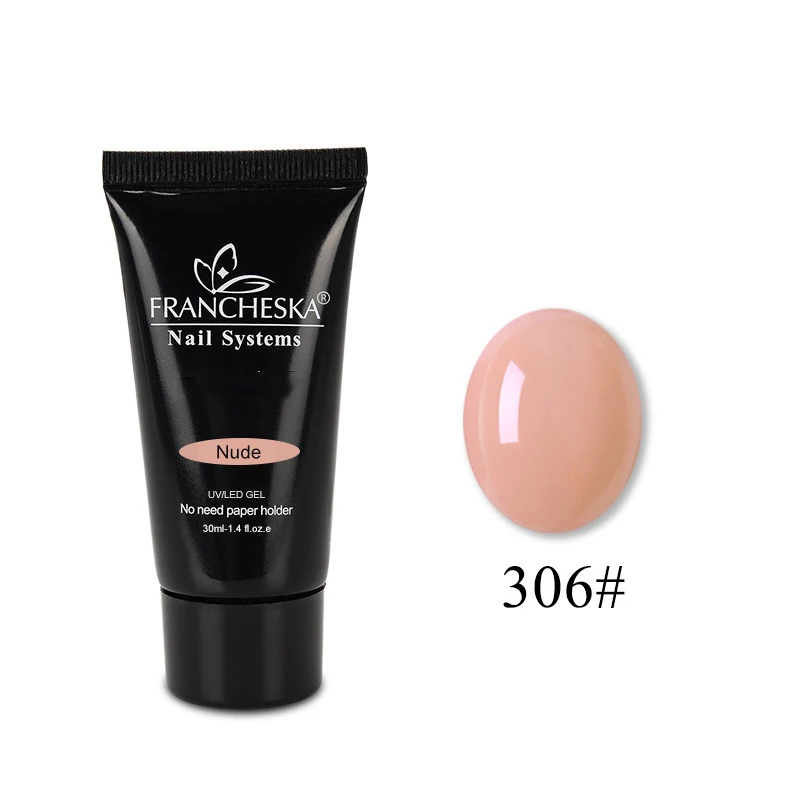 

Francheska Nail Extension Gel Nail Model Phototherapy Gel UV Glue Crystal Extension Gel 30ml