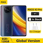 Глобальная версия POCO X3 Pro 6 ГБ 128 Гб телефон Snapdragon 860 120 Гц DotDisplay 732G 48 МП камера 5160 аккумулятор NFC