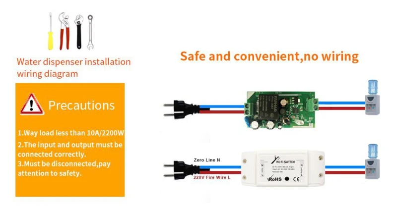 Умный дом Wifi умный переключатель DIY Беспроводное дистанционное интеллектуальное