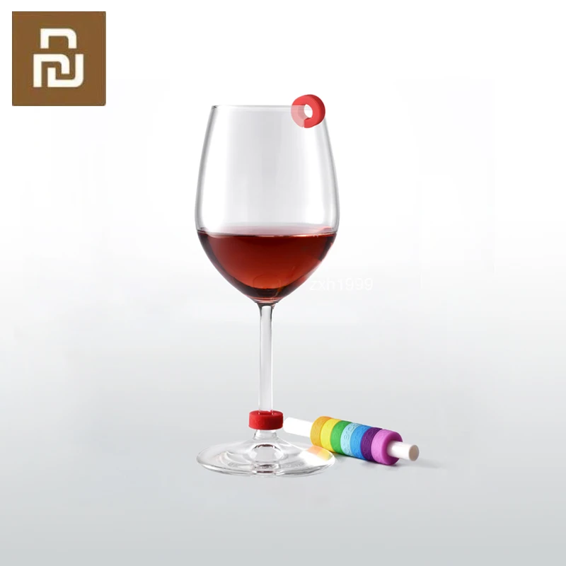 Оригинальное кольцо Youpin Circle Joy Wine Glass для идентификации 8 ⑤ кор. красное вино