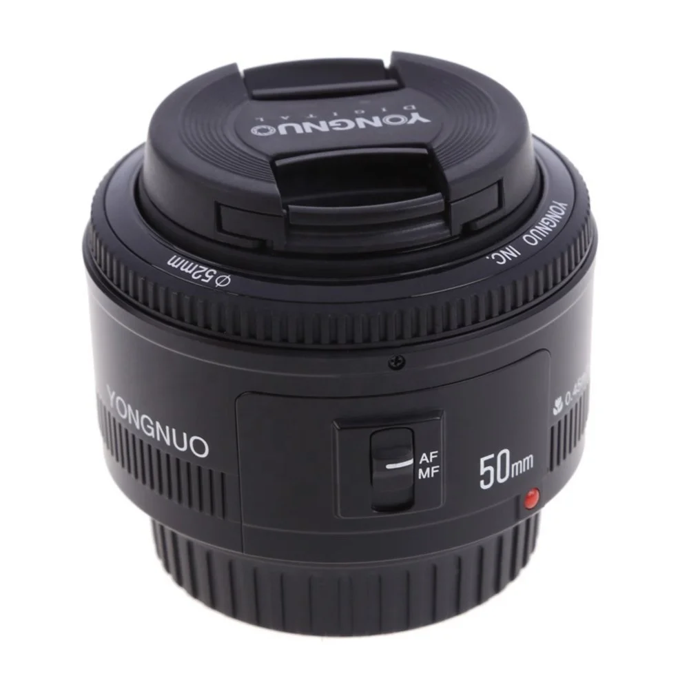 

Объектив Yongnuo 50 мм f/1,8 для DSLR-камер 60D 70D 5D2 5D3 600d