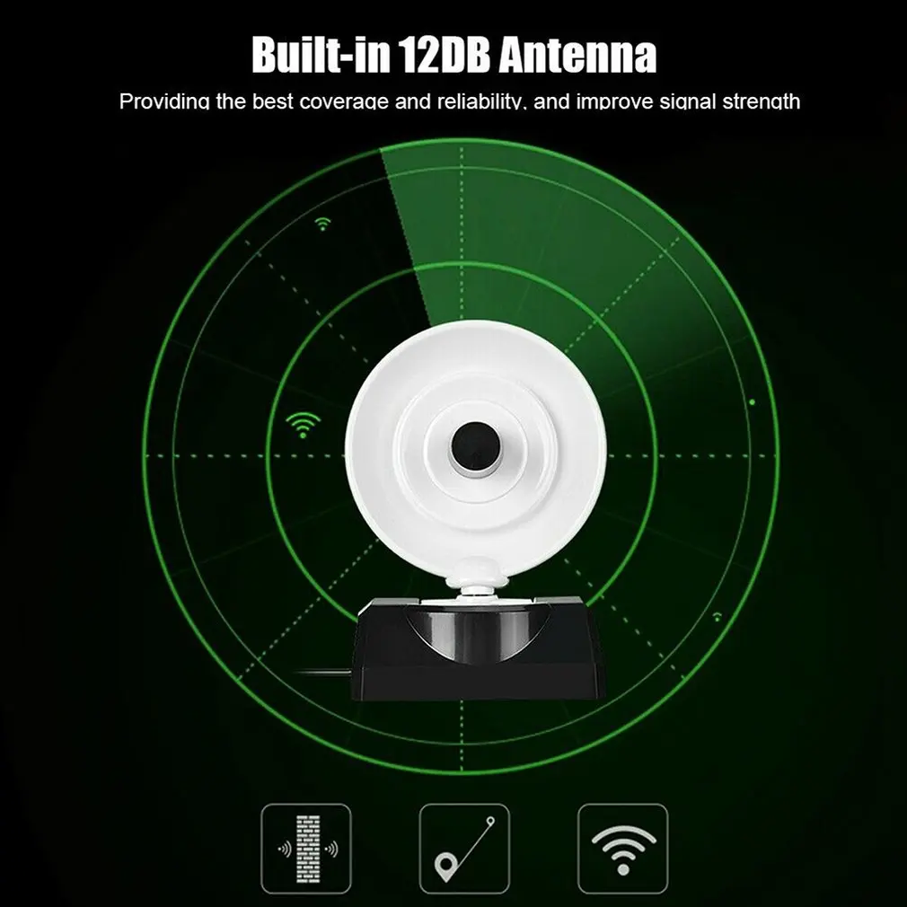 USB Wi-Fi адаптер с большим радиусом действия 150 Мбит/с 2000 МВт 12 дБи | Компьютеры и офис