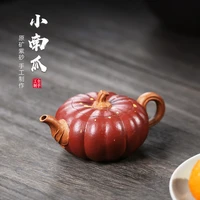 %e2%98%85taoyuan %e3%80%91 yixing recommended xin sheng li all hand teapot bionic dahongpao batter pumpkin 120 cc