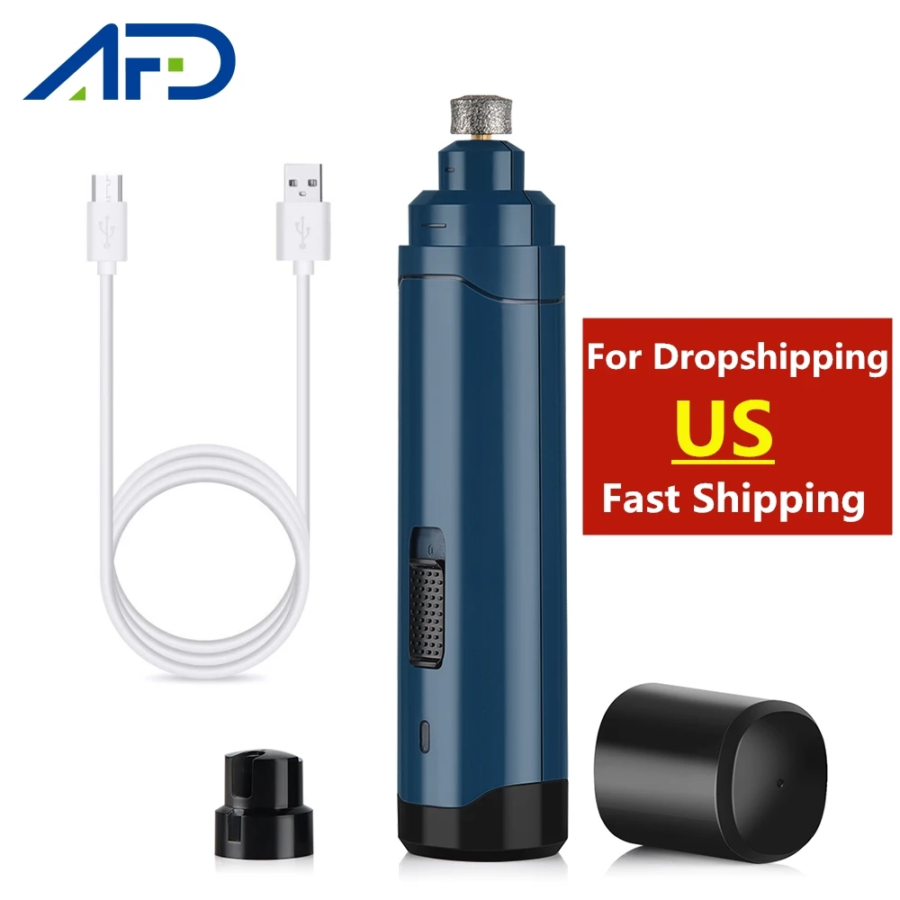 Электрическая машинка для стрижки когтей перезаряжаемый триммер собак и кошек