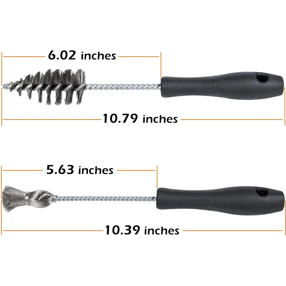 

2pcs Practical Durable Rustproof Removal Tool Cleaning Brush Kit Sleeve Cup Seat Bore Accessories for Ford Powerstroke