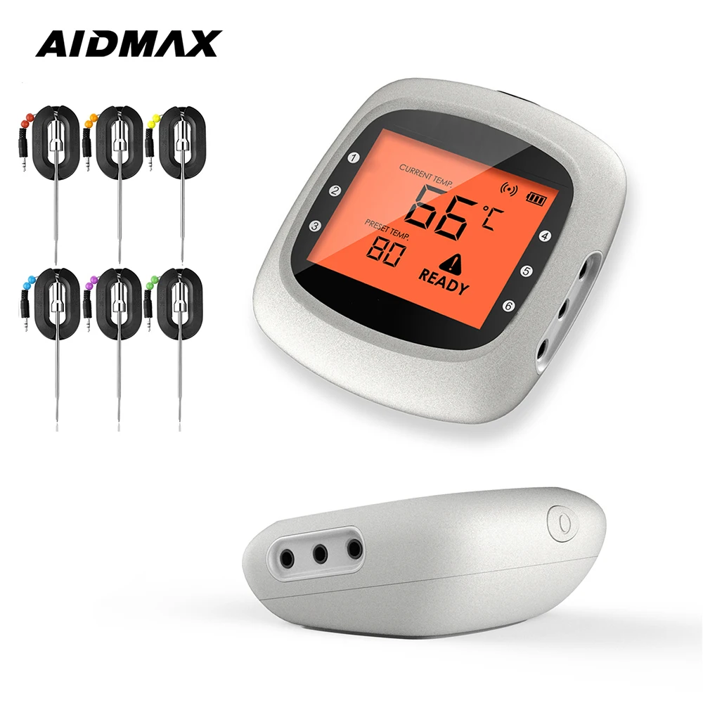 Цифровой бытовой термометр AidMax PRO05 для приготовления барбекю мяса с Bluetooth