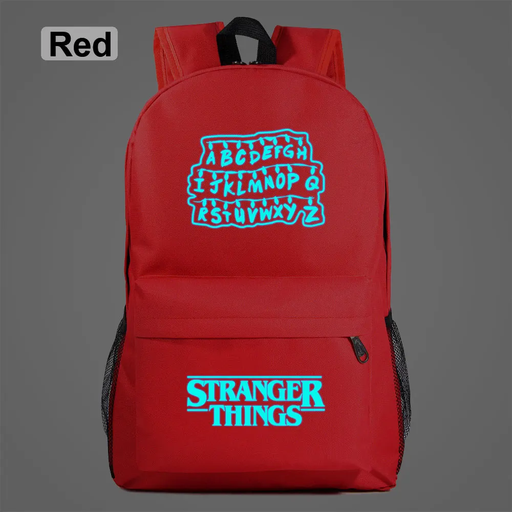 Флуоресцентная галактика Demogorgon очень странные дела школьный рюкзак для