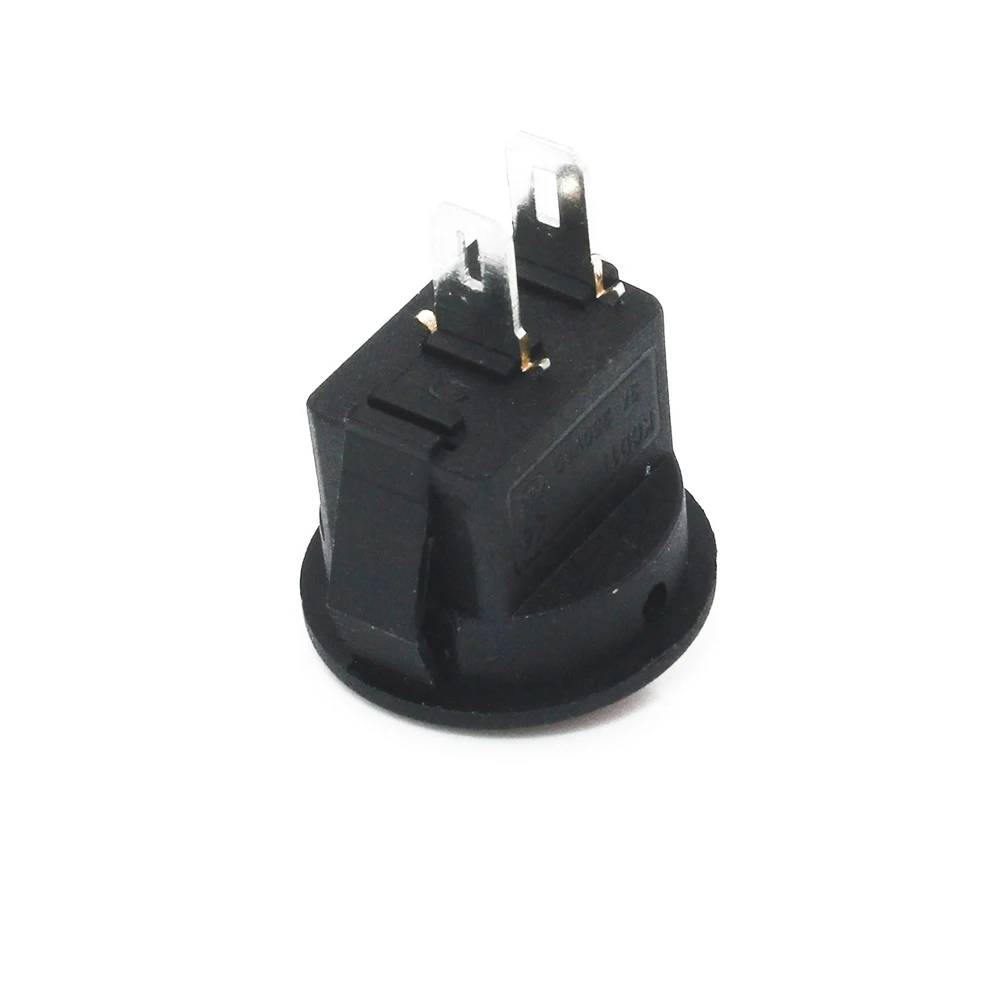 KCD2 101DX КРАСНЫЙ 2 контактный круглый Кулисный переключатель 6A 220В|Выключатели| |