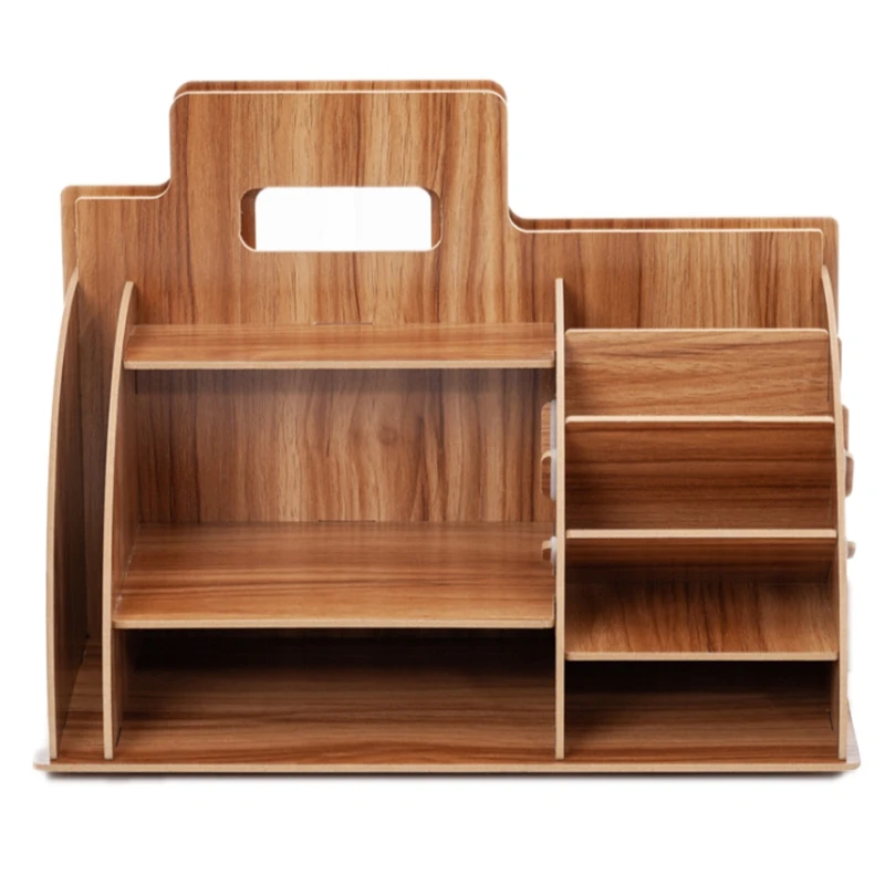 Деревянный стол органайзер офисное бюро деревянная подставка для ручек
