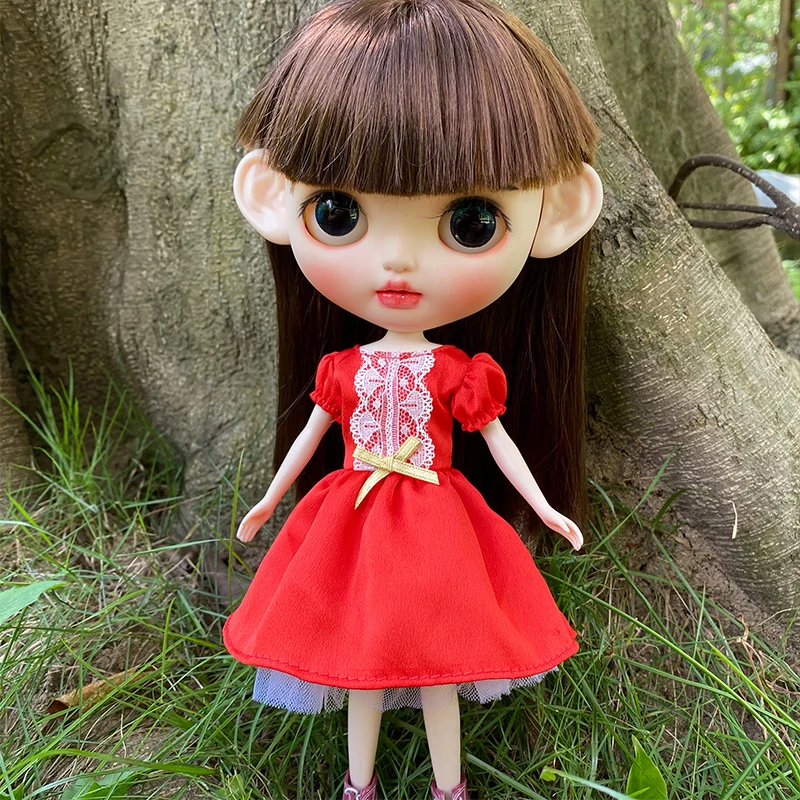 Blyth Кукла Одежда наряд костюм для 1/6 BJD Licca боди игрушка девочка подарок куклы по