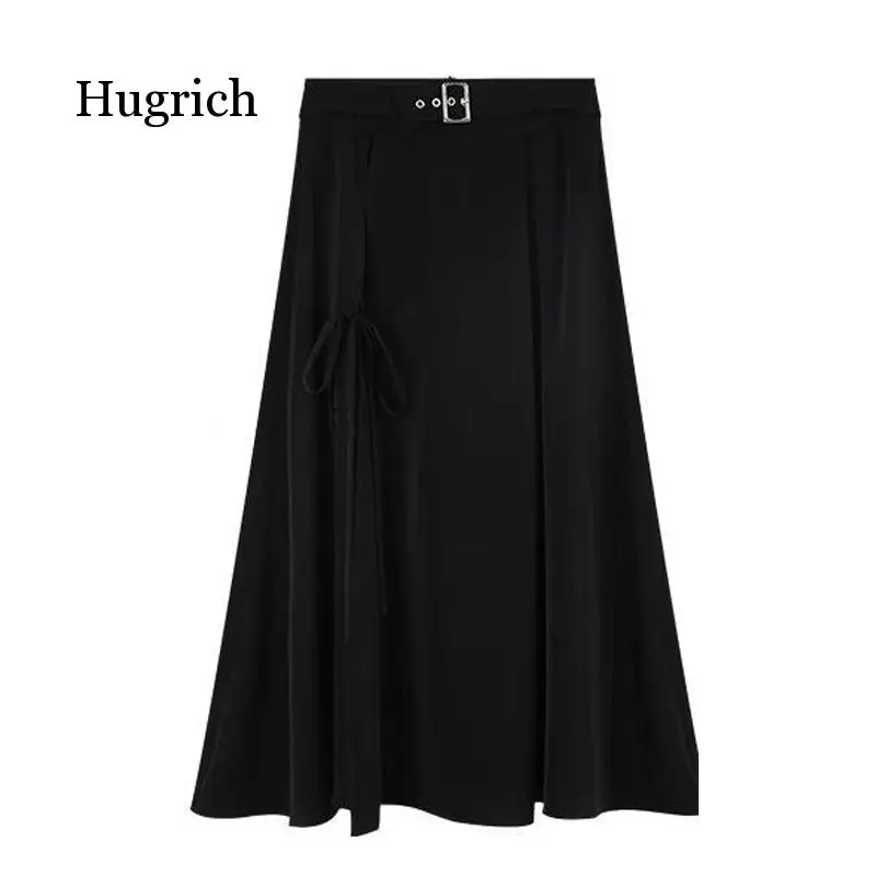 

2 Piece Set Women Summer 2021 Black Skirt Korea Irregular Skirts+Crop Top Fashion Suits Sexy Streetwear Set Chic News