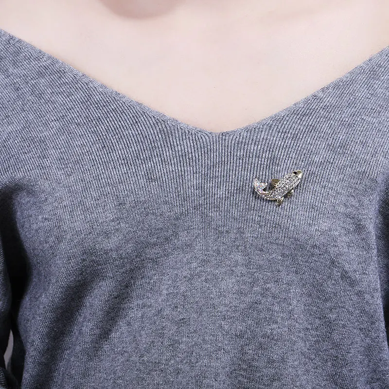 Женские броши-насекомое MAIKALE черные стразы булавка с австрийским кристаллом в