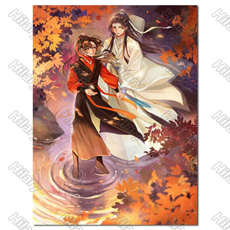 

Poster Anime The Grandmaster of Comic-Con Orange Canvas Painting Wall Art Nature Home Decoration for Living Room and Bedroom