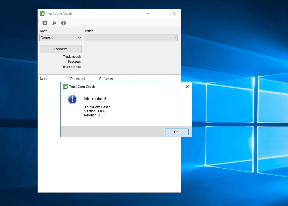 Диагностическое программное обеспечение TruckCom Cesab 3.0.0 + трещина + пакет базы данных
