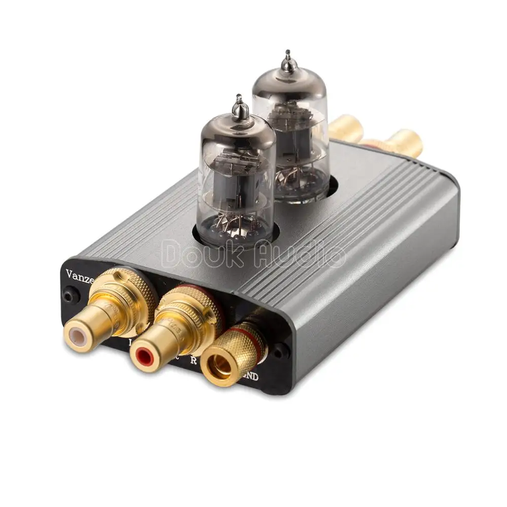 Nobsound мини 6J1 вакуумный ламповый проигрыватель Phono предусилитель MM/MC RIAA Hi-Fi класса A предусилитель - Цвет: MC Version