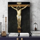 Картины на холсте с распятием Христос, знаменитые плакаты, христианские принты Иисуса, настенные картины для гостиной, украшения дома