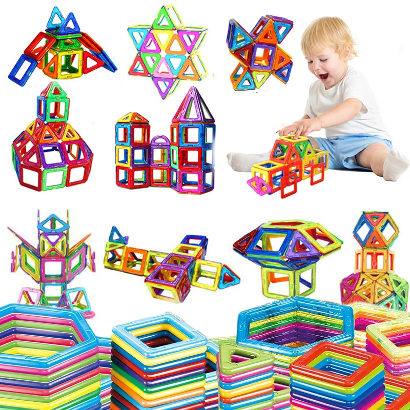 

Children's Magnetic Toy Designer Magnetic Piece Building Blocks Diy Lift Insert Assembly Set Puzzle Magnetic Building Blocks