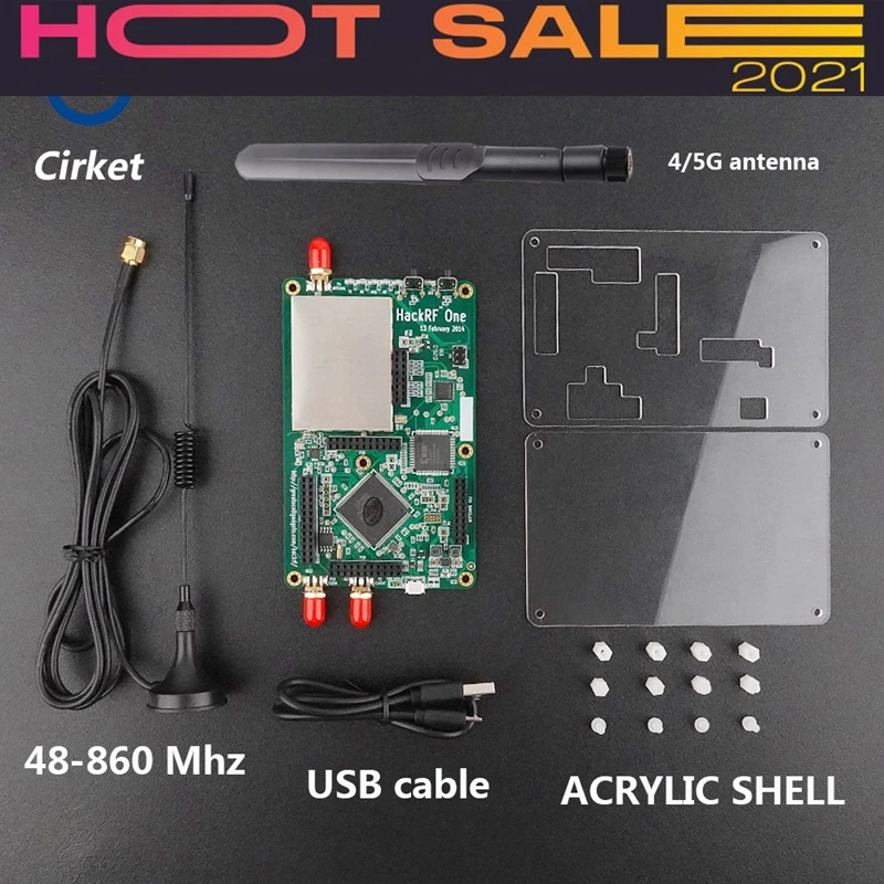 Günstig Hackrf Eine Open-Source-Hardware Sdr Entwicklung Bord + Havoc Firmware + 1 Mhz-6 Ghz Demo Board & Zubehör