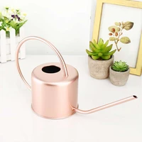 1300ml watering can metal garden stainless steel for home flower water bottle easy use handle for watering plant long mouth gard