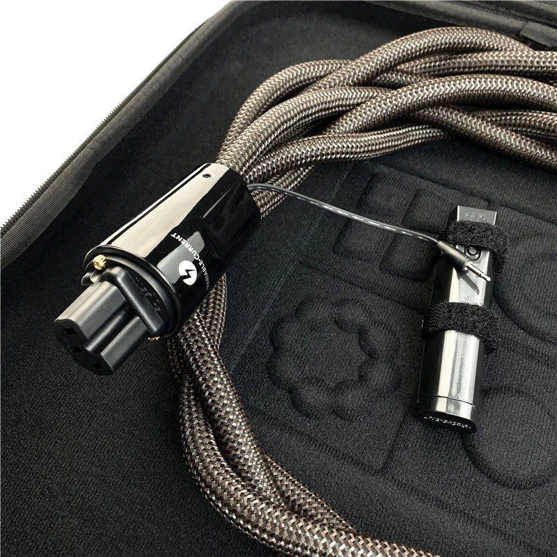 Аудиофил Thunder переменный ток высоковольтный кабель питания переменного тока HiFi