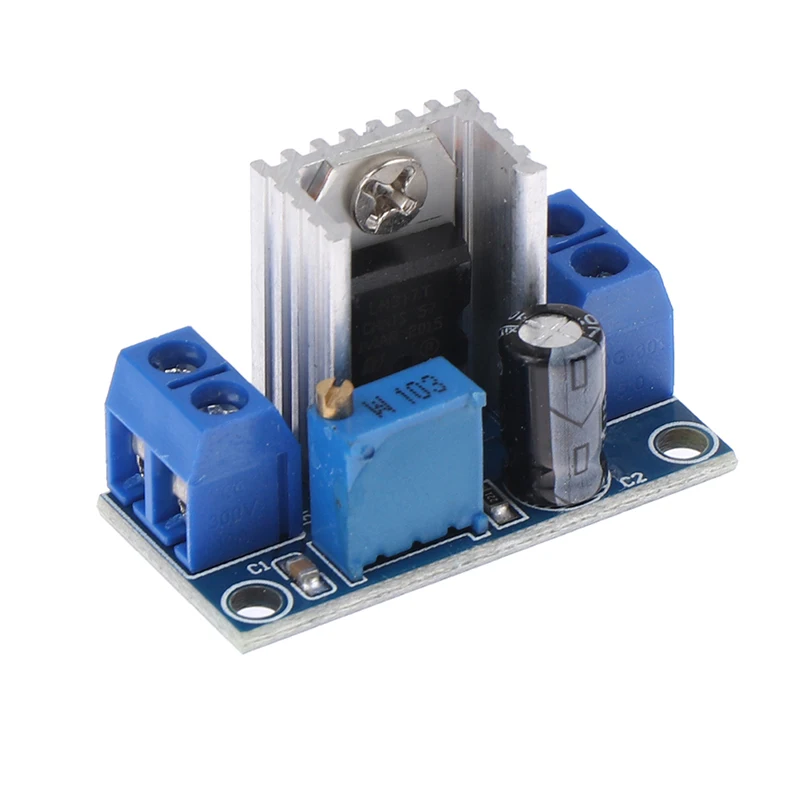 LM317 DC преобразователь понижающий модуль печатной платы линейный