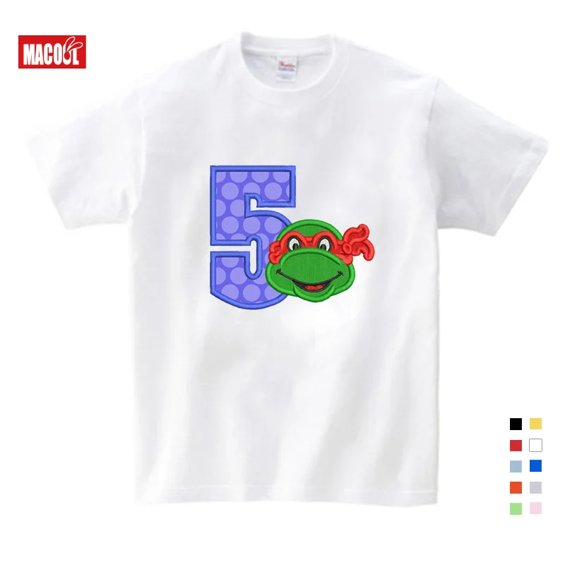T-shirt white5 Детская футболка с принтом аниме; модные Забавные футболки для мальчиков; модная красная футболка с круглым вырезом для малышей - Цвет: T-shirt white5