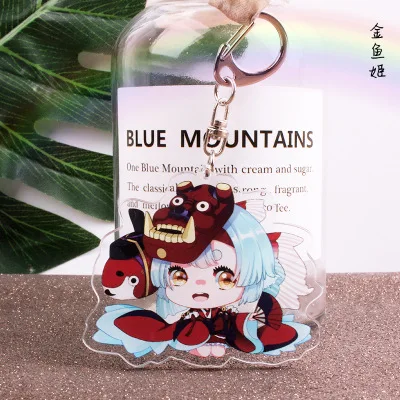 24 Аниме Onmyoji акриловый брелок демонический нож для девочек Gui shibay aoandou Ibaraki douji Модный милый кулон chaviro брелок ювелирные изделия - Цвет: 24