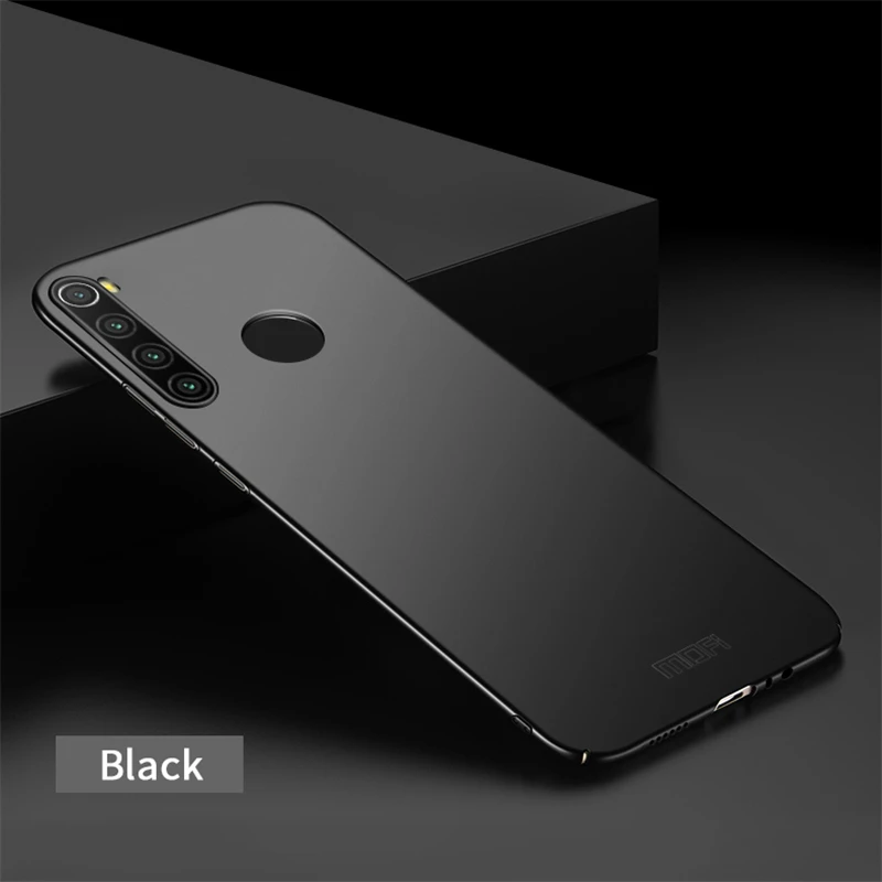 MOFI для Xiaomi Redmi Note 8 чехол матовый ПК ультра-тонкий полный охват задняя крышка чехол оболочка для Xiaomi Redmi Note 7 Pro Чехол