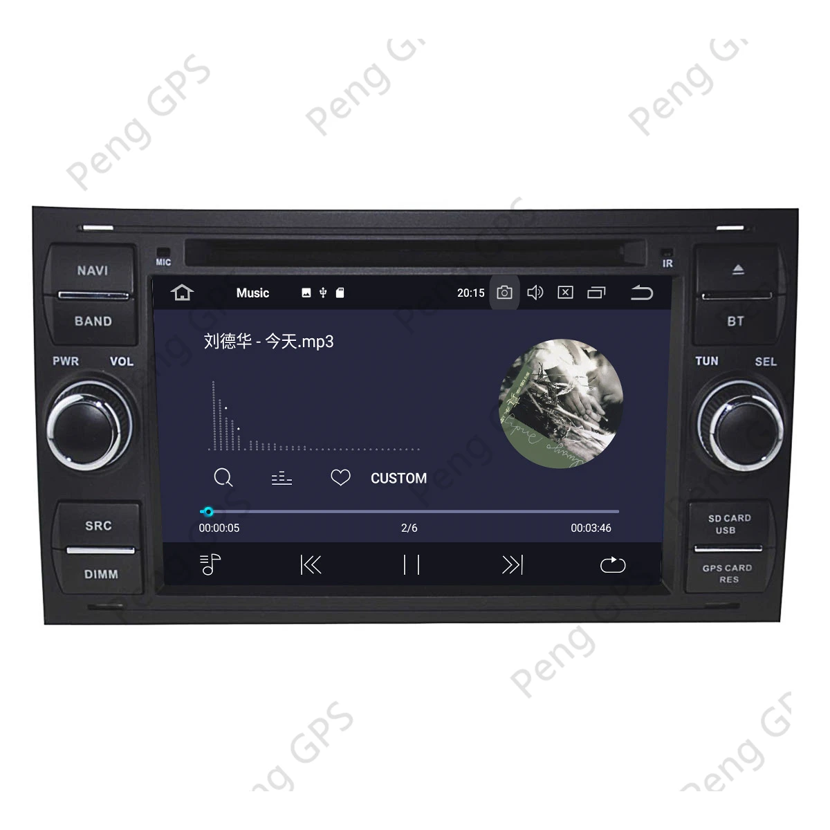 Android13 мультимедийный стерео для FORD FOCUS C-MAX FIESTA FUSION GALAXY TRANSIT KUGA GPS навигация CD DVD