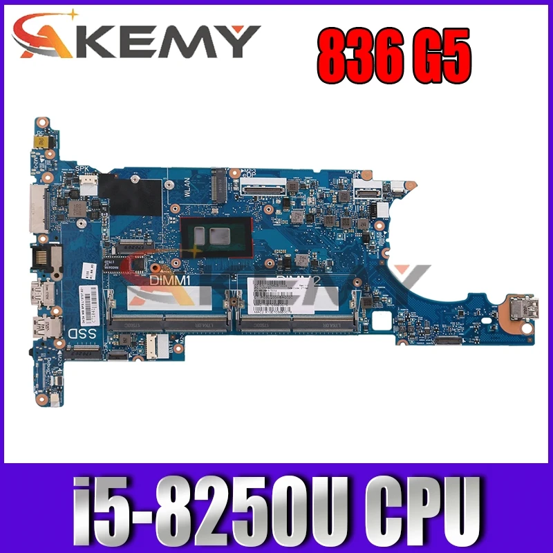 

Для HP EliteBook 830 836 G5 Материнская плата ноутбука 6050A2930901-MB-A01 Процессор i5 8250U DDR4 100% тесты работы L13709-601