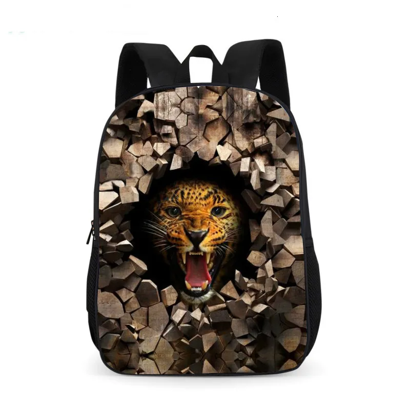 2023 Children School Bags Girls boys animal print School Backpack Kids Satchel Knapsack Girl Backpack For School Space Bag