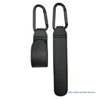 67JC, удобные аксессуары для детской коляски, карабин из алюминиевого сплава для подвешивания сумок для подгузников, искусственная кожа