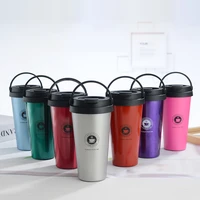 free shipping double stainless steel 304 coffee cup car thermos mug leak proof travel thermo cup thermos mug for gifts