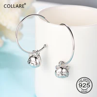 collare cat drop 925 silver earrings for women friendship gift girls festival gift 925 sterling silver drop earrings e629