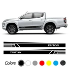 2 шт., виниловые наклейки для Mitsubishi l200 Triton