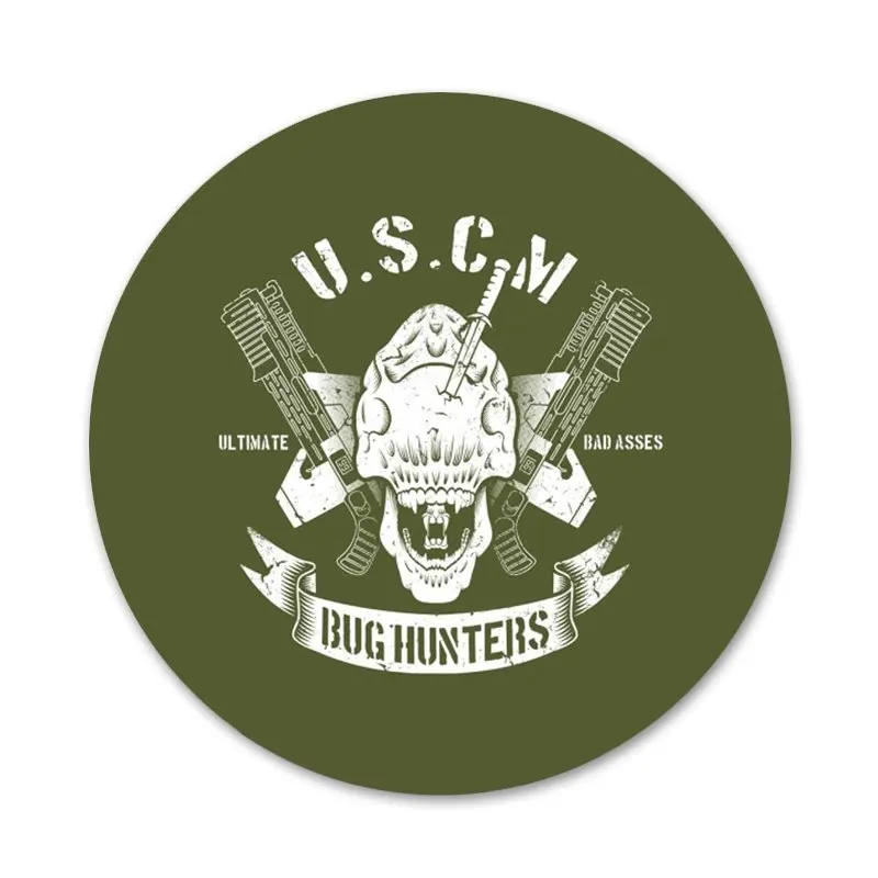 

USMC Marine Badge Brooch Pin Accessories For Clothes Backpack Decoration gift 58mm