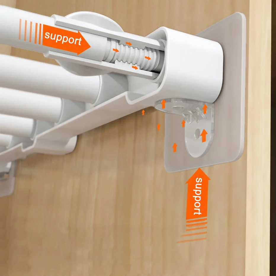 8 шт. держатель для платяной доски подставка полки самоклеящийся органайзер