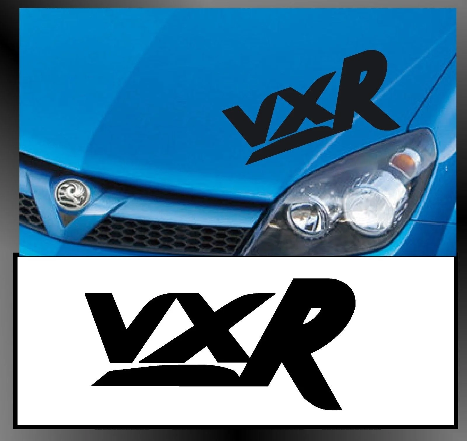 Для 4xVAUXHALL VXR автомобиль наклейка клей Corsa Zafira Vectra 300 мм в длину|Наклейки на