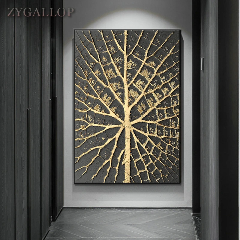 

Abstract Pattern Golden Canvas Painting On The Wall Posters And Prints Modern Light Luxury Wall Pictures For Living Room Decor