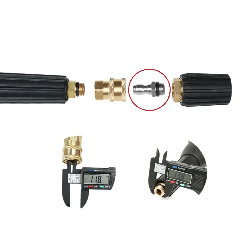 

Quick release Pressure Washer Connector Replacement Attachment Spare Parts