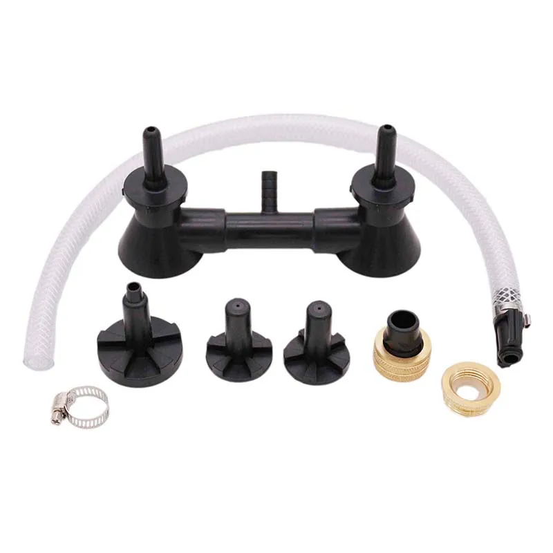 

Double Blast Bottle Carboy Washer Homebrew Beer & Wine Cleaning Equipment Rinser With Kitchen Faucet Adapte