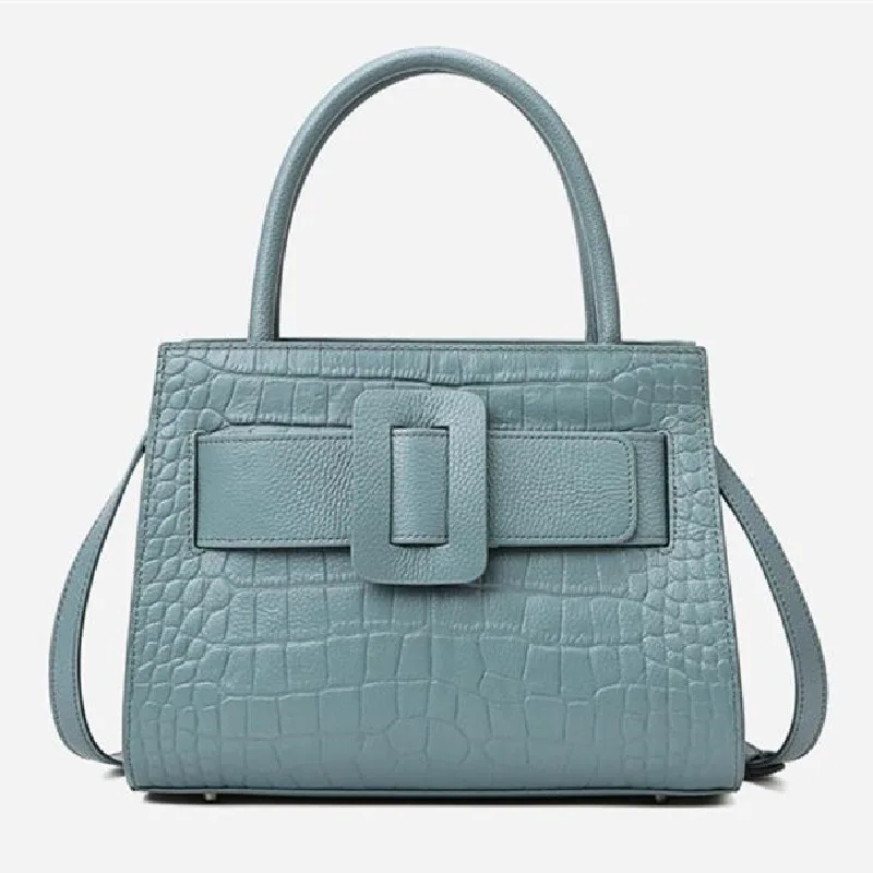 

Women's Handbag New Fashion Large Capacity Single Shoulder Bag Leisure Simple Atmospheric Texture Crocodile Cross-body Bag