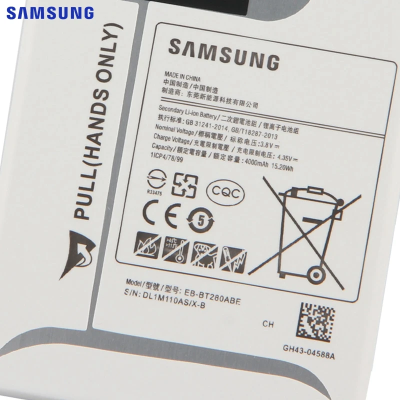 SAMSUNG оригинальный запасной аккумулятор EB BT280ABE для Samsung GALAXY Tab A 7 0 T280 T285 SM подлинный