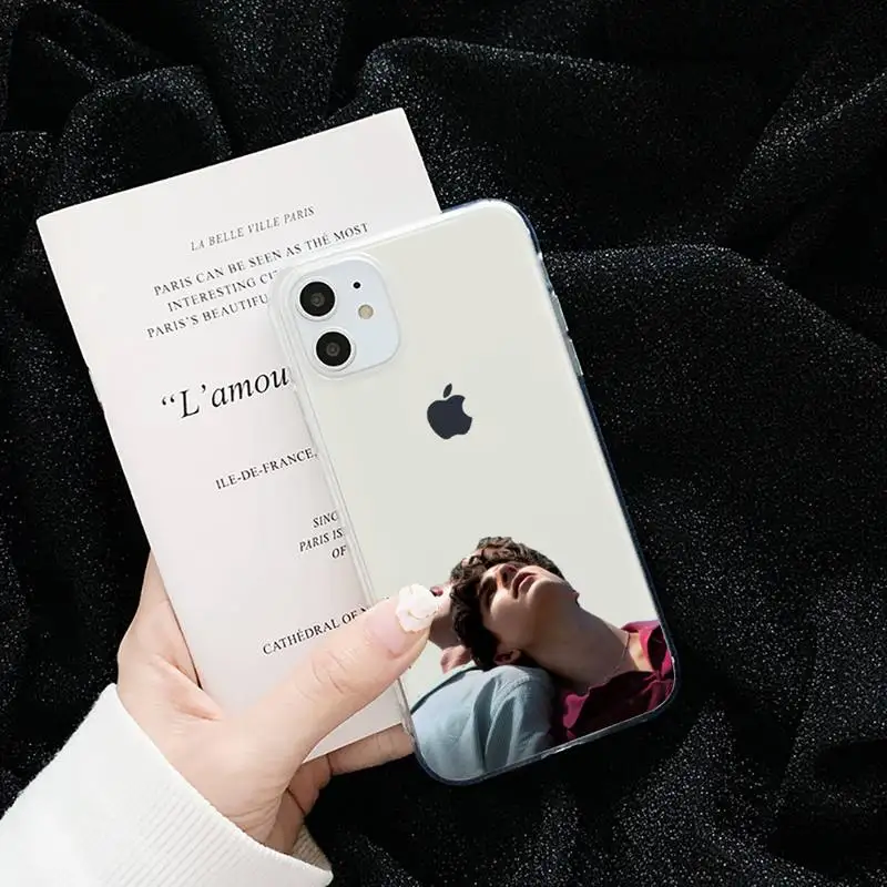 

Call Me by Your Name Phone Case Transparent for iPhone 6 7 8 11 12 s mini pro X XS XR MAX Plus cover funda shell